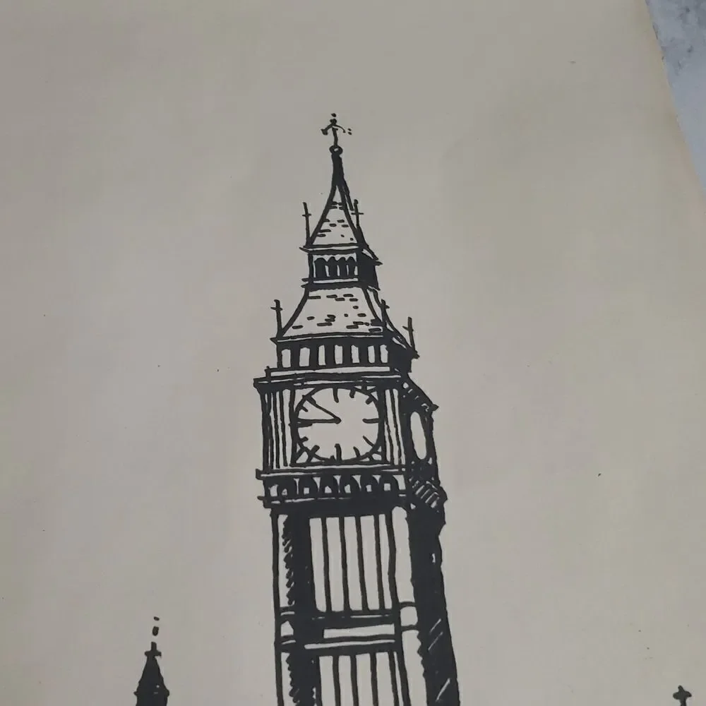 ‎Vintage Stillwell Big Ben London Picture